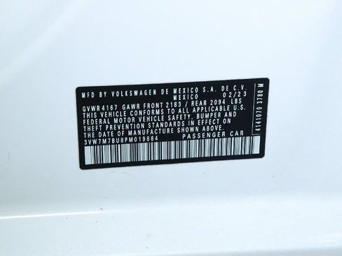 Used 2023 Volkswagen Jetta SE w/ Panoramic Sunroof Package FWD image 21