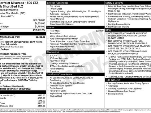 Used 2022 Chevrolet Silverado 1500 LTZ w/ LTZ Premium Package image 42