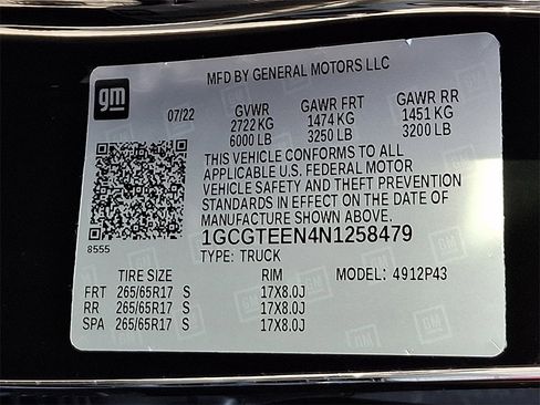 Used 2022 Chevrolet Colorado ZR2 w/ Colorado ZR2 Bison Edition image 29