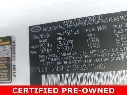 Used 2025 Hyundai Santa Fe SEL image 41