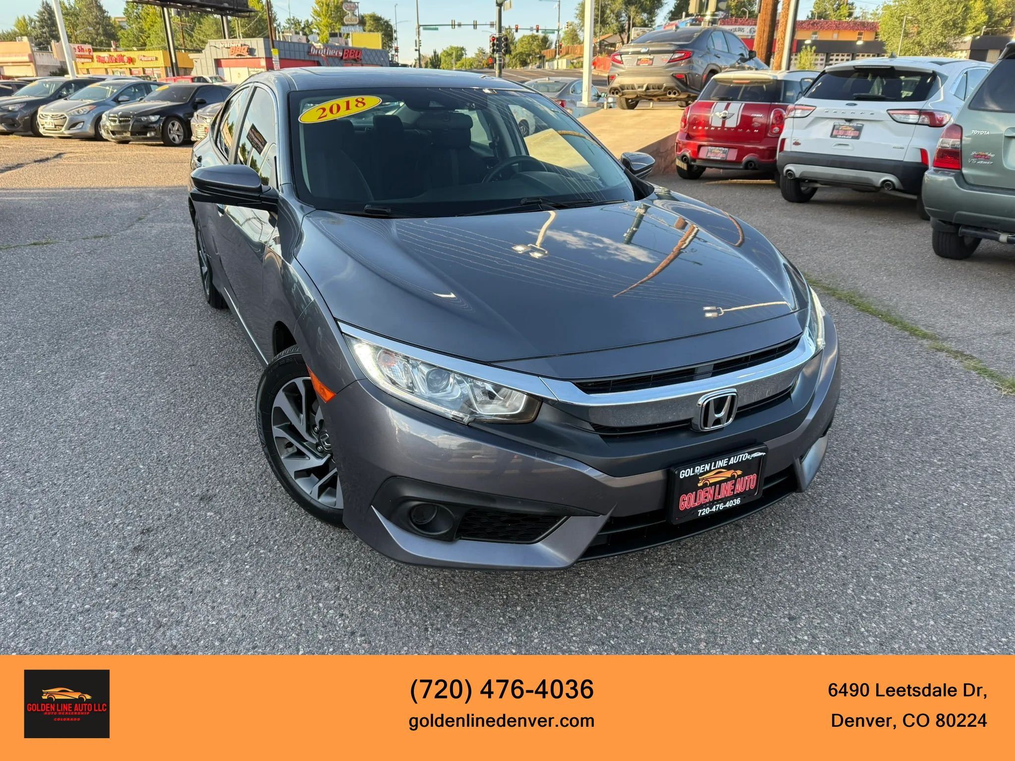 Used 2018 Honda Civic EX image 1
