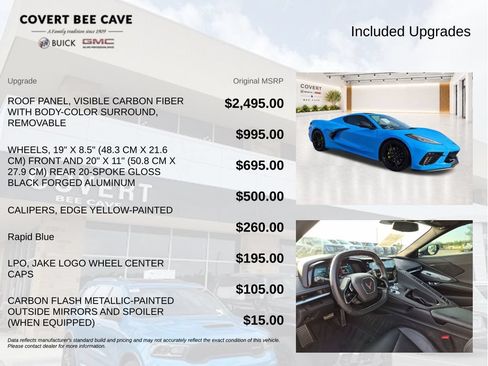 Used 2023 Chevrolet Corvette Stingray Coupe w/ 1LT RWD image 12