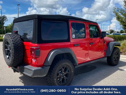 Used 2021 Jeep Wrangler Unlimited Sport AWD/4WD image 11