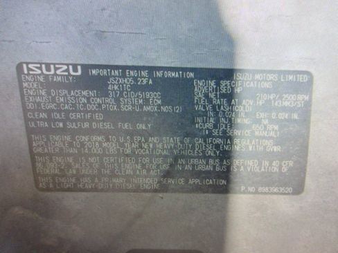 Used 2019 Isuzu NQR RWD image 15