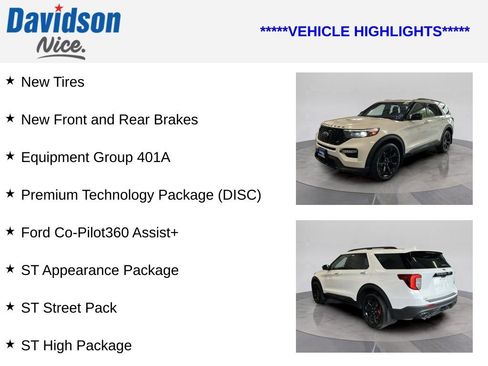 Certified 2023 Ford Explorer ST w/ Equipment Group 401A image 4