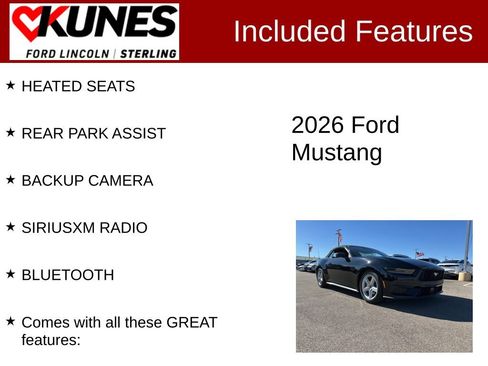 New 2026 Ford Mustang Convertible image 3