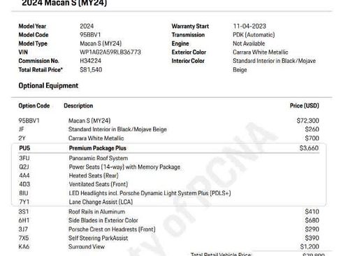 Used 2024 Porsche Macan S image 2