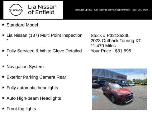 Used 2023 Subaru Outback Touring XT AWD/4WD image 5