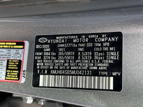 Used 2021 Genesis GV80 2.5T w/ Advanced Package 03 RWD image 40