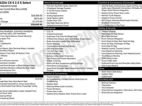 Certified 2023 MAZDA CX-5 AWD 2.5 S w/ Select Package image 6