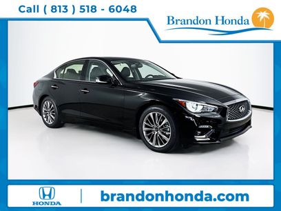 Used 2023 INFINITI Q50 Luxe w/ Cargo Package