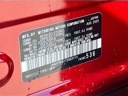 New 2026 Mitsubishi Eclipse Cross LE image 34