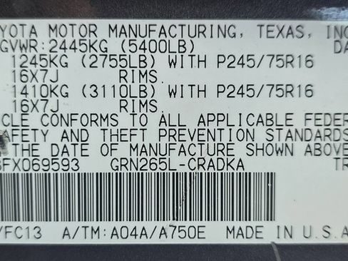 Used 2015 Toyota Tacoma PreRunner w/ SR5 Package RWD image 34