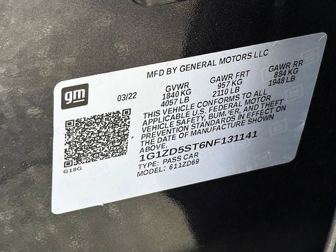 Used 2022 Chevrolet Malibu LT FWD image 24