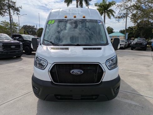 Certified 2023 Ford Transit 350 148 High Roof Extended DRW w/ Exterior Upgrade Package image 9