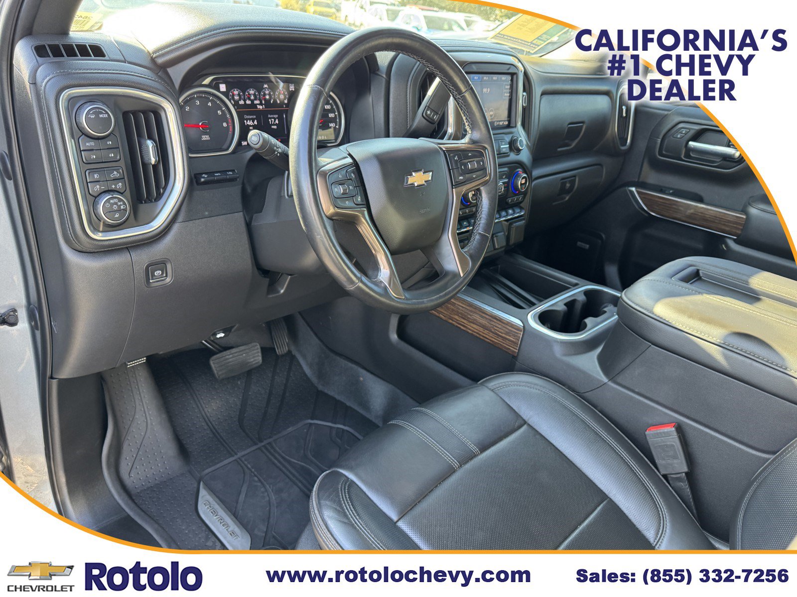 Used 2022 Chevrolet Silverado 1500 High Country w/ Technology Package AWD/4WD image 14