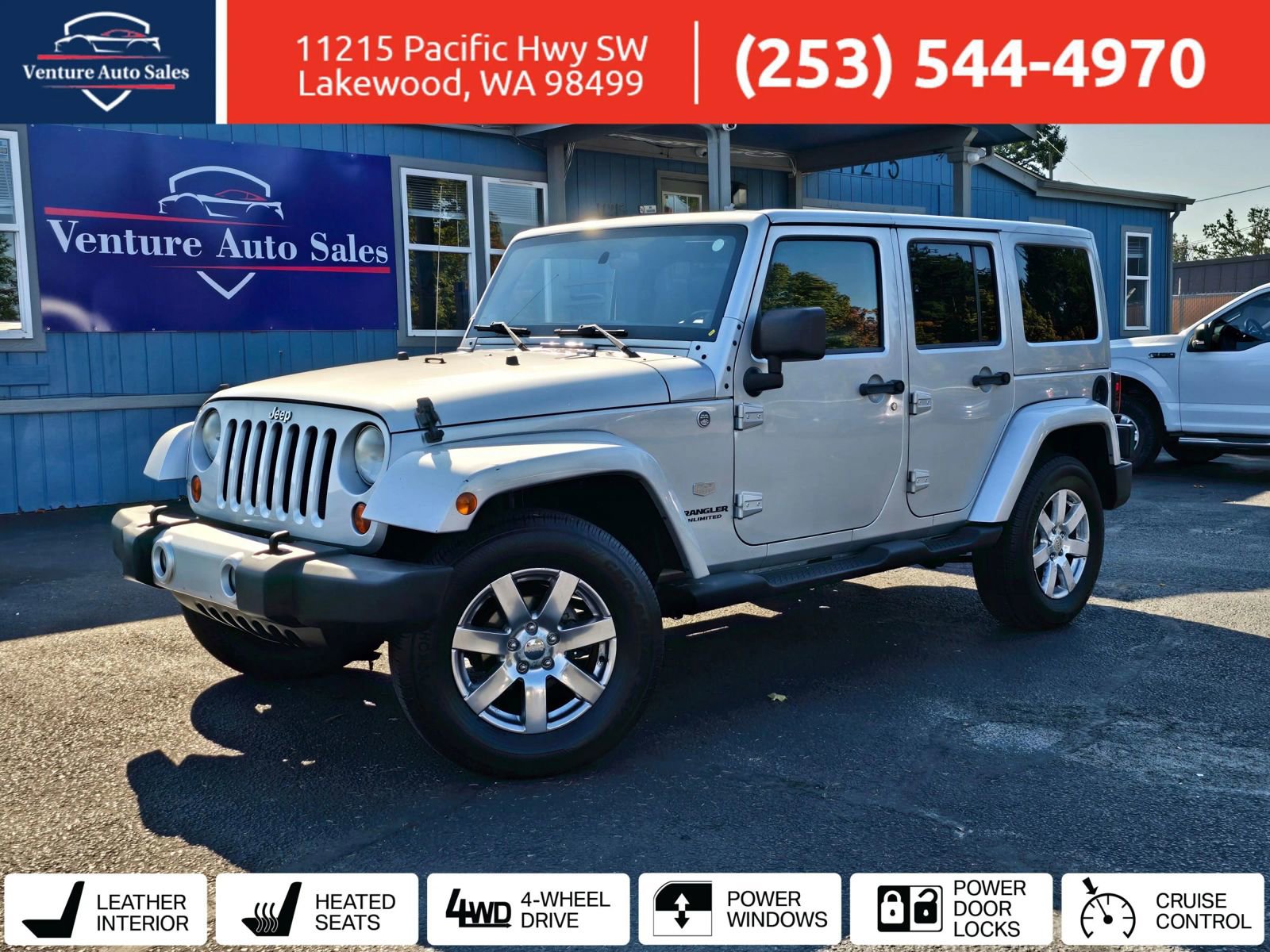 Used 2011 Jeep Wrangler Unlimited 70th Anniversary w/ Dual Top Group AWD/4WD image 1
