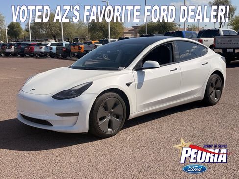 Used 2022 Tesla Model 3 Long Range AWD/4WD image 1