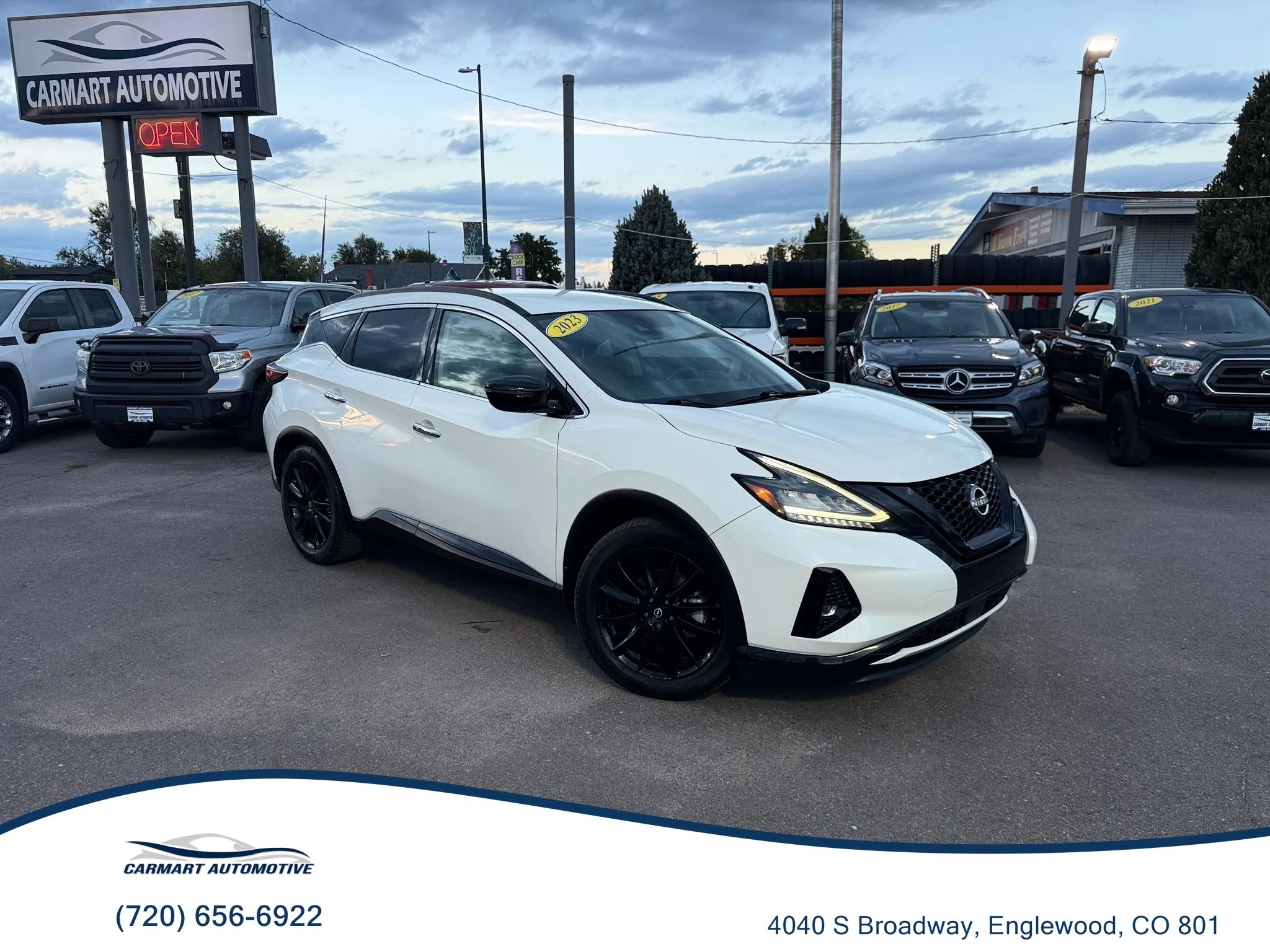 Used 2023 Nissan Murano SV w/ SV Midnight Edition Package AWD/4WD image 1