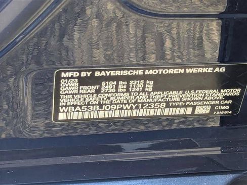 Certified 2023 BMW 540i w/ M Sport Package RWD image 26