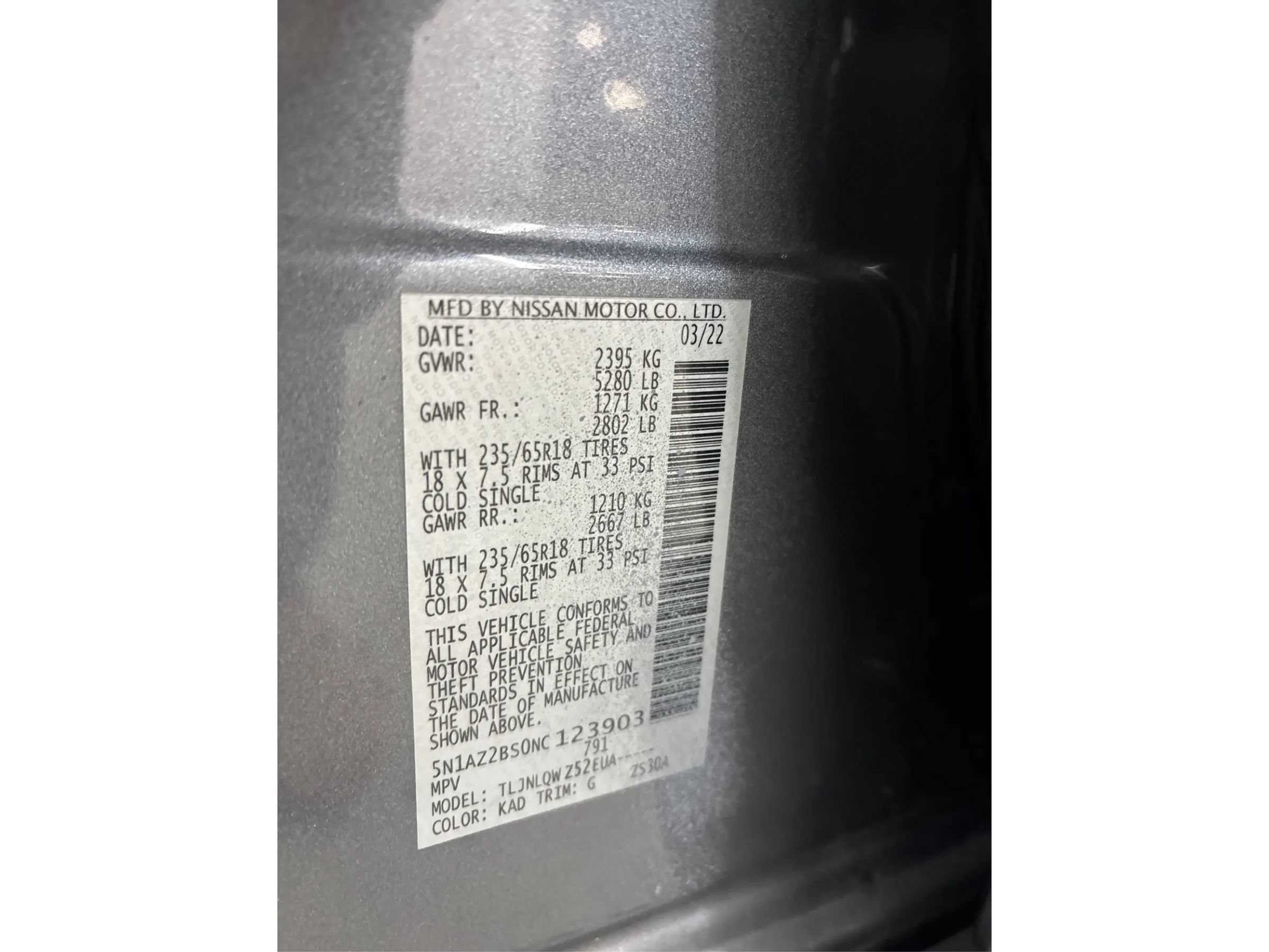 Used 2022 Nissan Murano SV AWD/4WD image 27