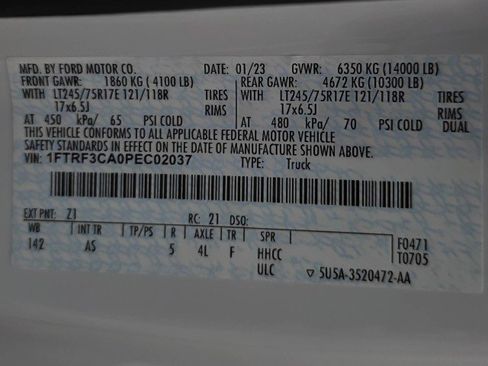 Used 2023 Ford F350 XL w/ XL Chrome Package RWD image 36
