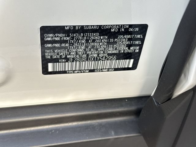 New 2026 Subaru Outback Wilderness AWD/4WD image 28