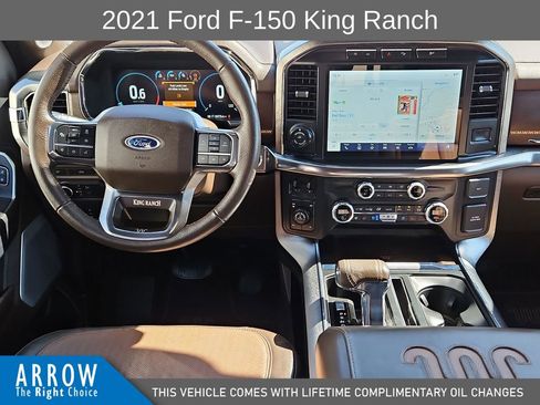 Used 2021 Ford F150 King Ranch w/ Equipment Group 601A High AWD/4WD image 20