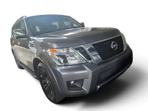 Used 2020 Nissan Armada Platinum w/ Captain's Chairs Package RWD image 1