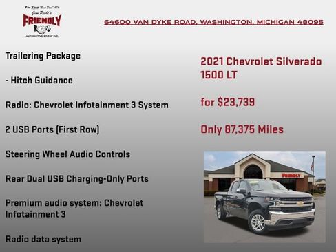 Used 2021 Chevrolet Silverado 1500 LT AWD/4WD image 15