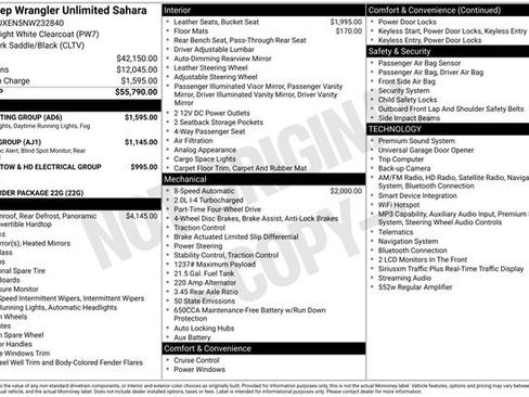 Used 2022 Jeep Wrangler Unlimited Sahara w/ LED Lighting Group image 6