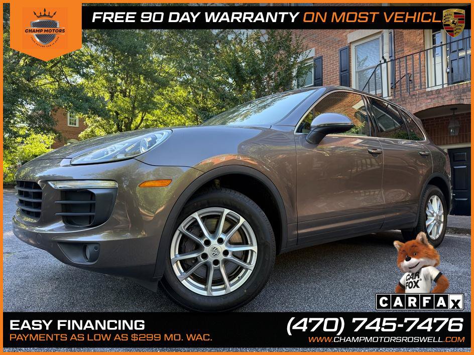 Used 2016 Porsche Cayenne AWD/4WD image 1