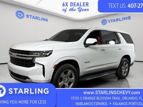 Used 2021 Chevrolet Tahoe LS w/ Driver Alert Package RWD image 1