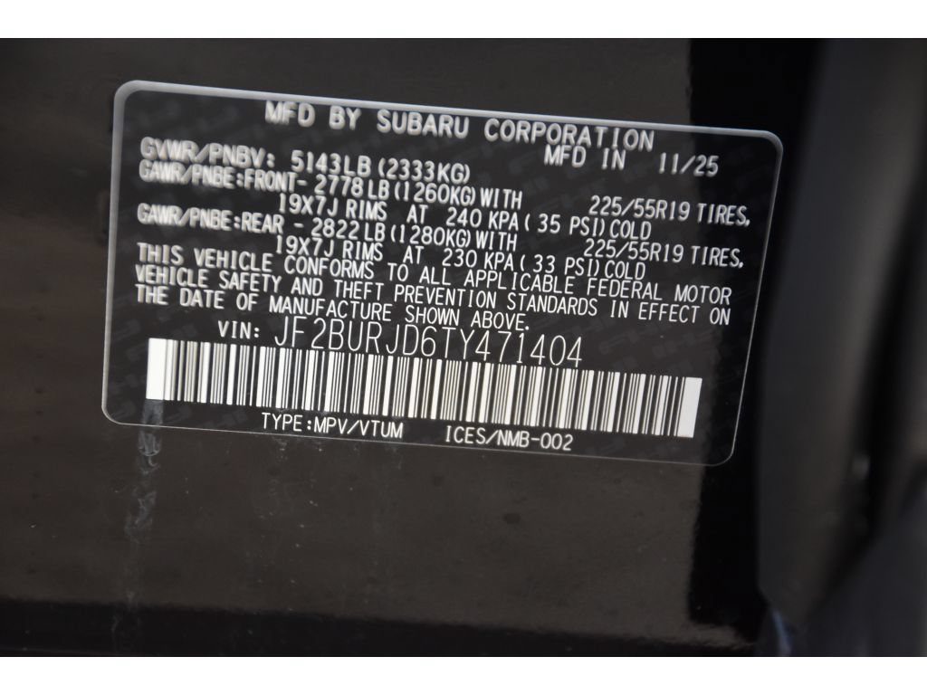 Used 2026 Subaru Outback Touring XT AWD/4WD image 26