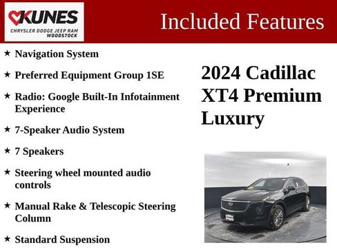 Used 2024 Cadillac XT4 Premium Luxury image 3