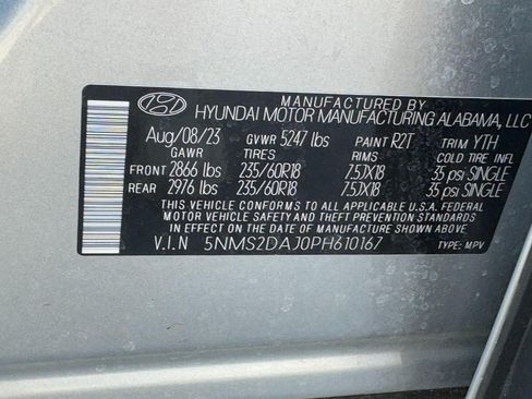 Used 2023 Hyundai Santa Fe SEL AWD/4WD image 28