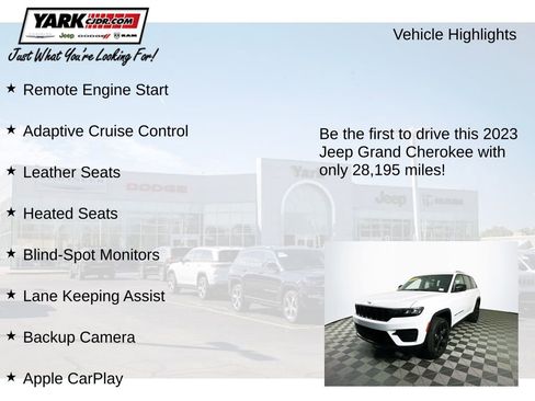 Certified 2023 Jeep Grand Cherokee Altitude image 13