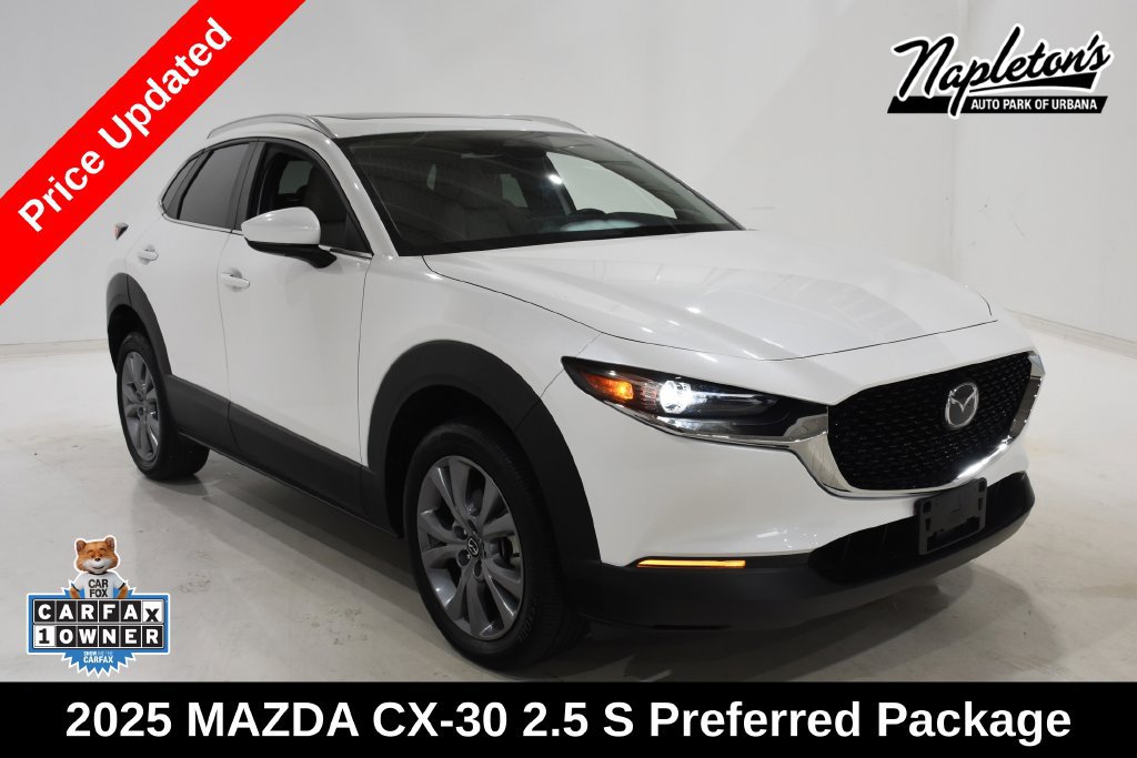 Used 2025 MAZDA CX-30 AWD 2.5 S w/ Preferred Package image 1