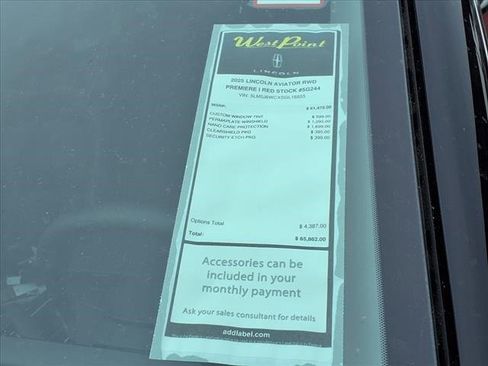 New 2025 Lincoln Aviator Premiere image 5