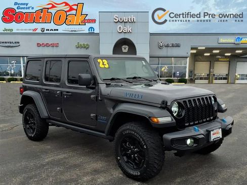 Certified 2023 Jeep Wrangler Unlimited w/ Cold Weather Group image 1