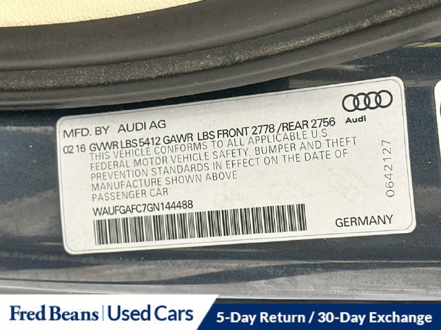 Used 2016 Audi A6 3.0T Premium Plus w/ 19" Sport Package AWD/4WD image 41