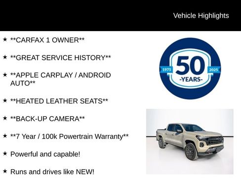 Used 2024 Chevrolet Colorado Z71 w/ Z71 Convenience Package 2 image 5