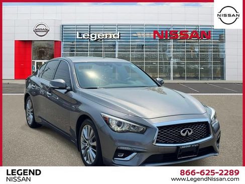 Used 2023 INFINITI Q50 Luxe w/ Cargo Package AWD/4WD image 1