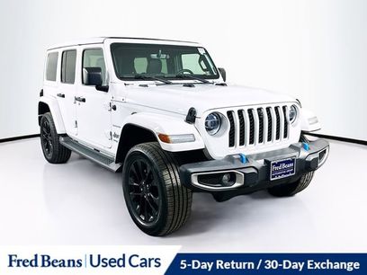 Used 2022 Jeep Wrangler Unlimited Sahara 4xe w/ Cold Weather Group