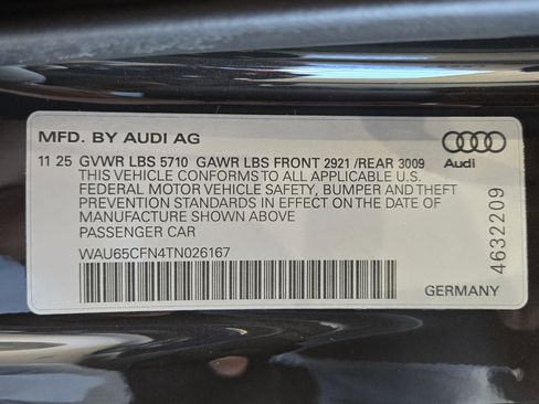 New 2026 Audi A6 Prestige image 25