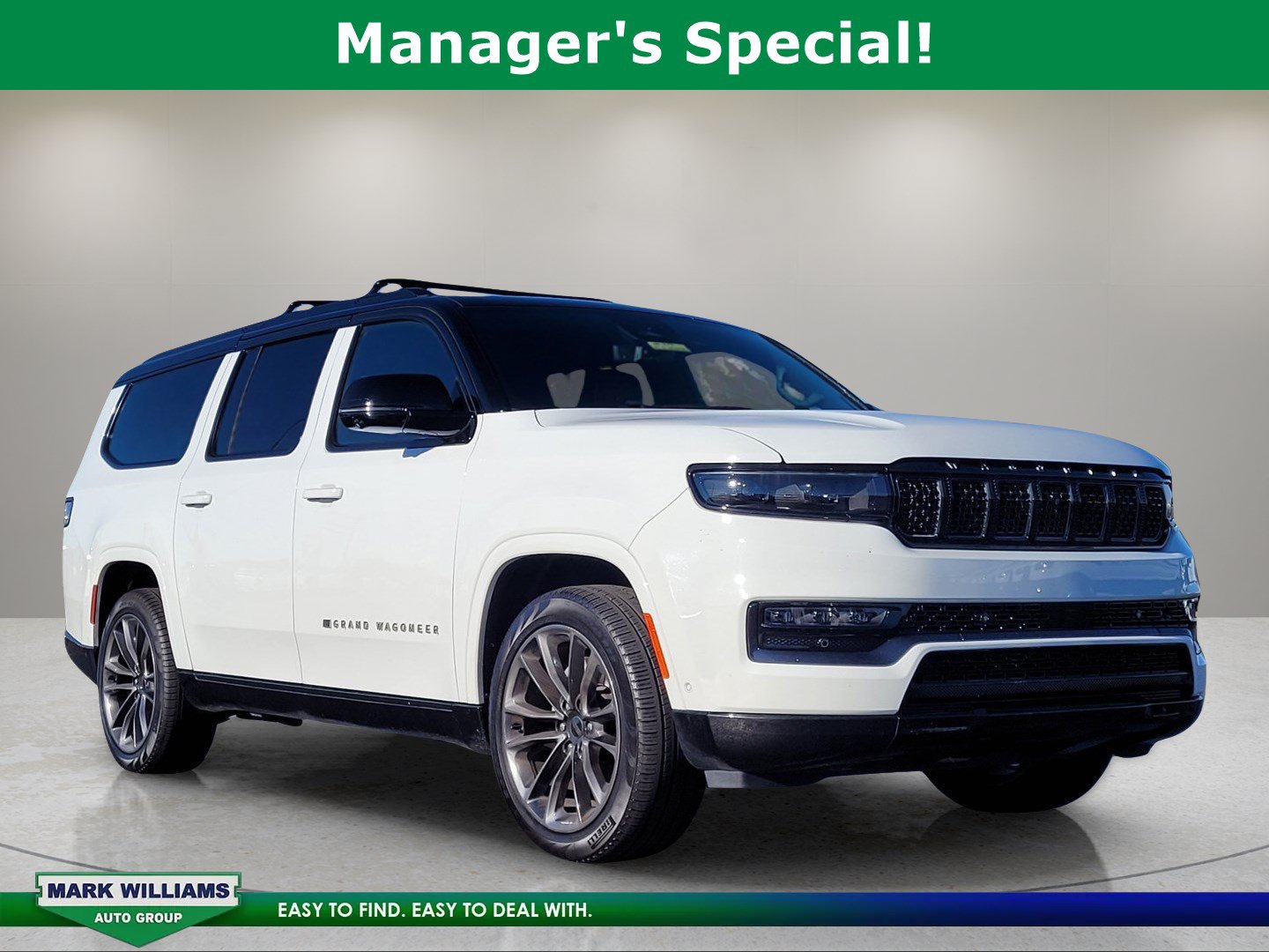 Used 2025 Jeep Grand Wagoneer L Series II Obsidian w/ Quick Order Packagew 28T AWD/4WD image 1