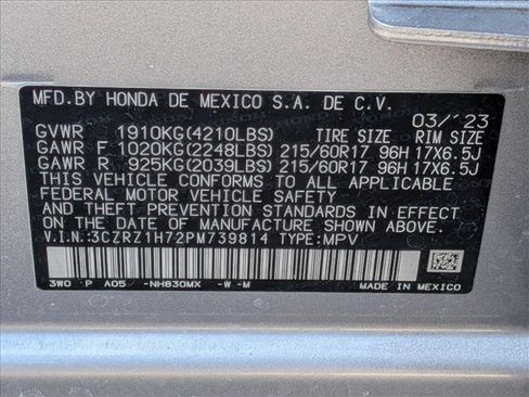 Used 2023 Honda HR-V EX-L image 27