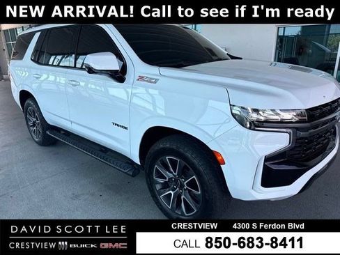 Used 2022 Chevrolet Tahoe Z71 w/ Luxury Package AWD/4WD image 1