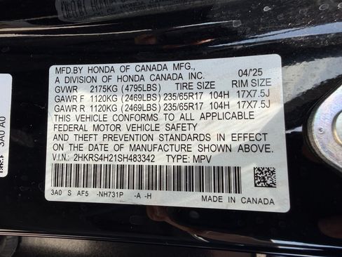 Certified 2025 Honda CR-V LX image 23
