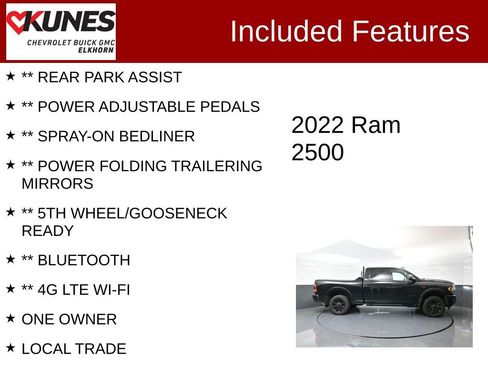 Used 2022 RAM 2500 Limited w/ Night Edition image 3